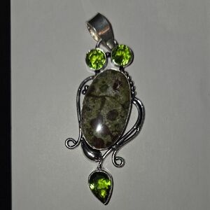 Dragon's Blood Jasper Pendant